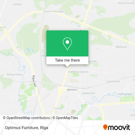 Optimus Furniture map