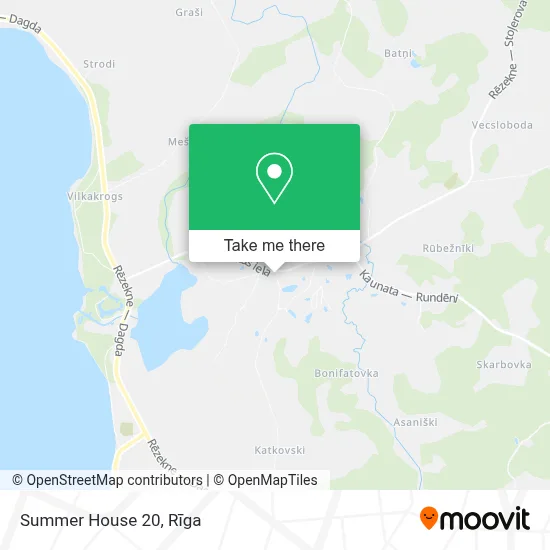 Summer House 20 map