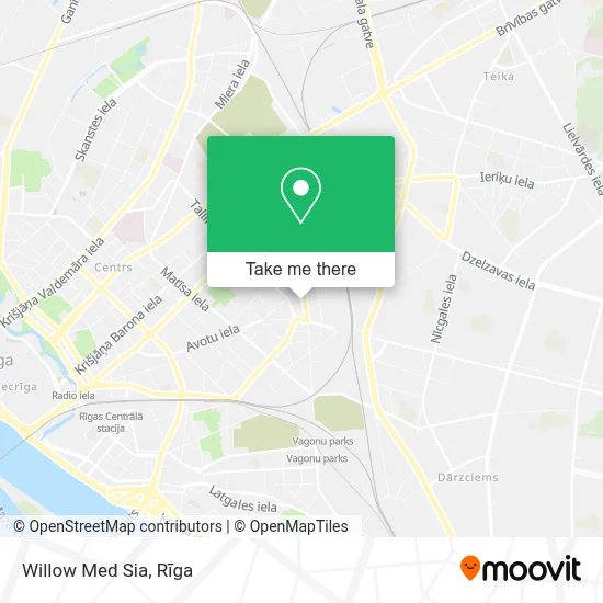 Willow Med Sia map