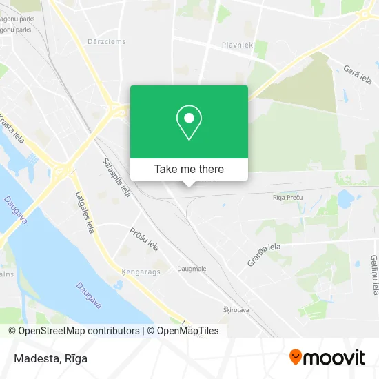 Madesta map