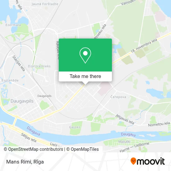 Mans Rimi map