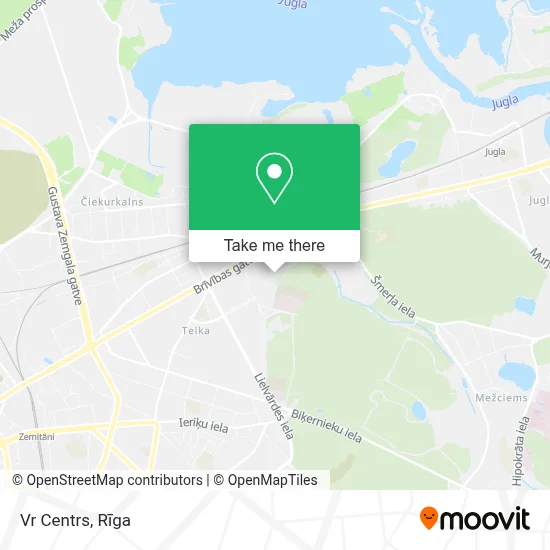 Vr Centrs map