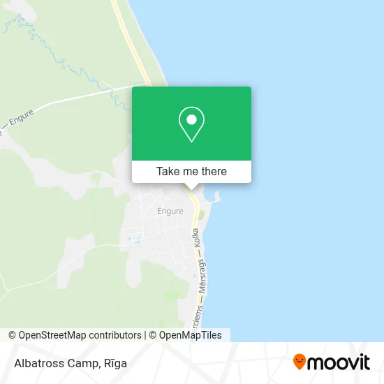 Albatross Camp map