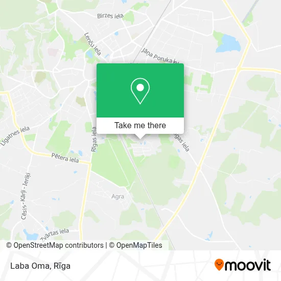 Laba Oma map