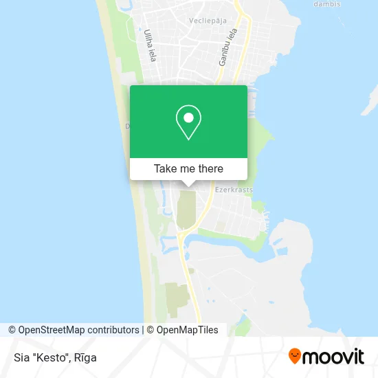 Sia ''Kesto'' map