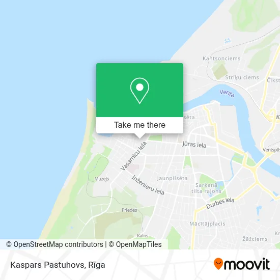 Kaspars Pastuhovs map