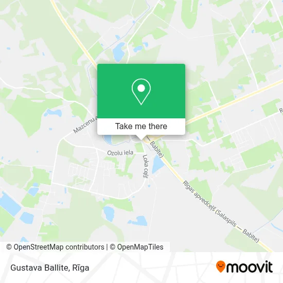 Gustava Ballite map