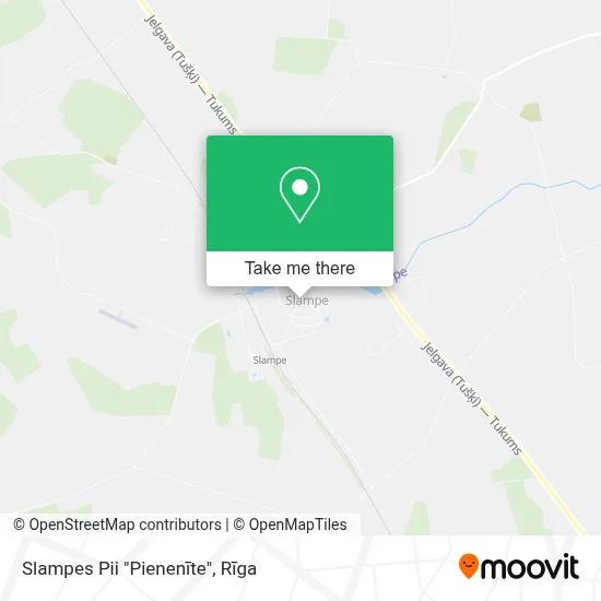 Slampes Pii "Pienenīte" map