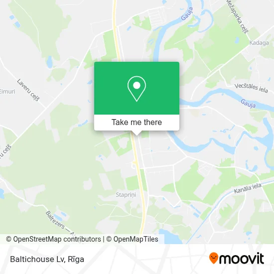 Baltichouse Lv map