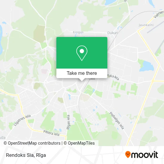 Rendoks Sia map
