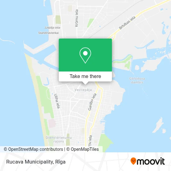Rucava Municipality map