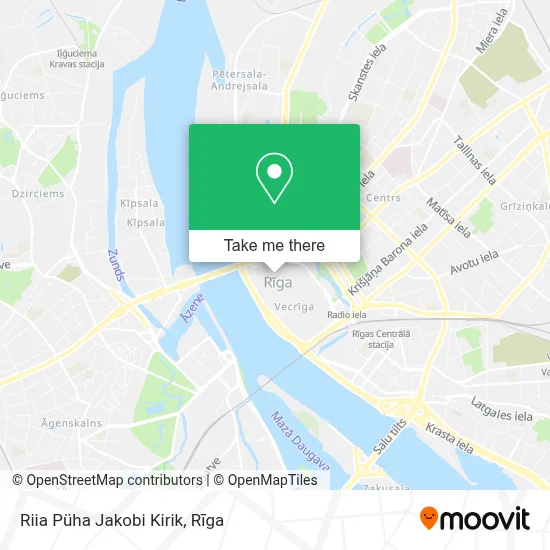Riia Püha Jakobi Kirik map