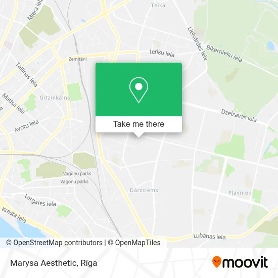 Marysa Aesthetic map