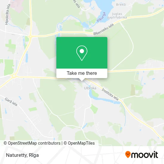 Naturetty map