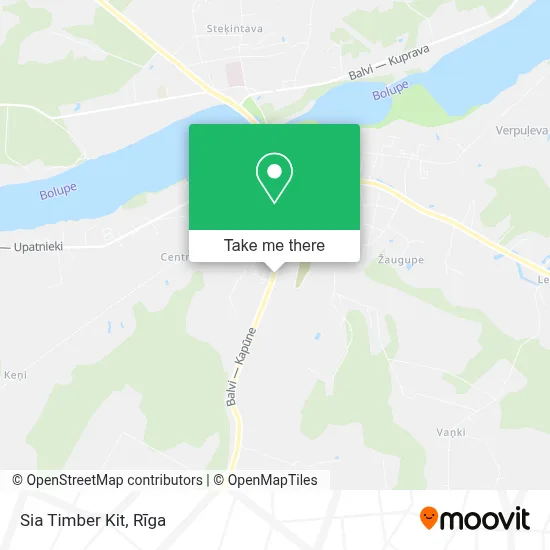 Sia Timber Kit map