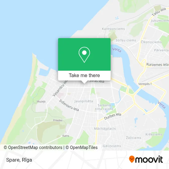 Spare map