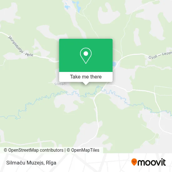 Silmaču Muzejs map