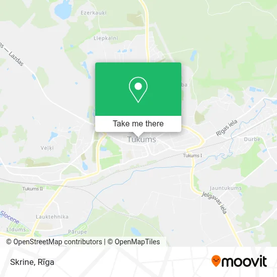 Skrine map