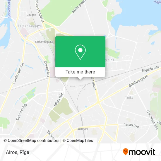 Airos map