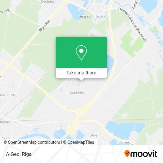 A-Geo map