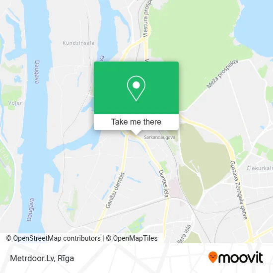 Metrdoor.Lv map
