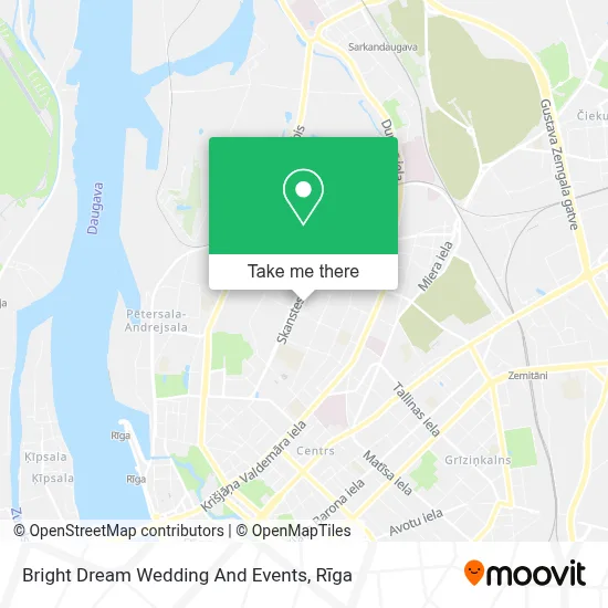 Bright Dream Wedding And Events map