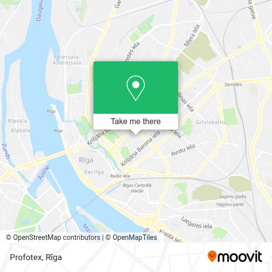 Profotex map