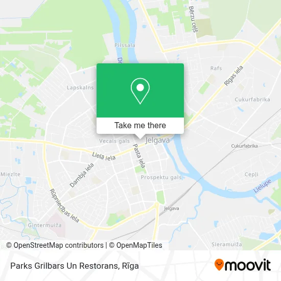 Parks Grilbars Un Restorans map