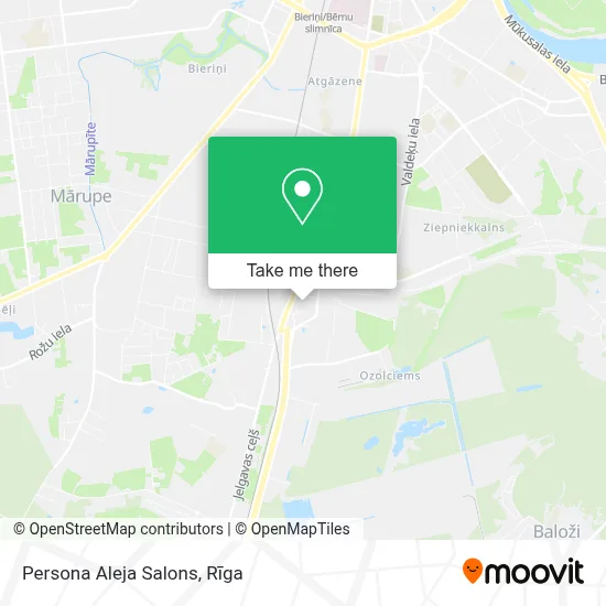 Persona Aleja Salons map