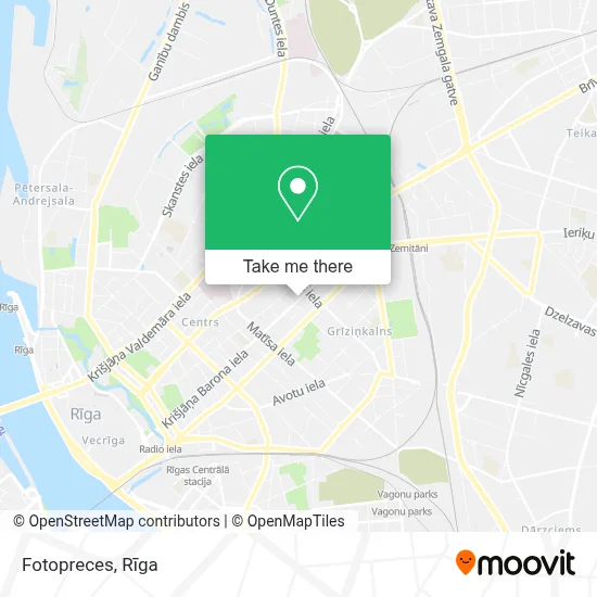 Fotopreces map