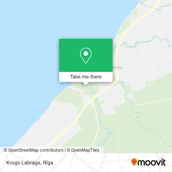 Krogs Labrags map