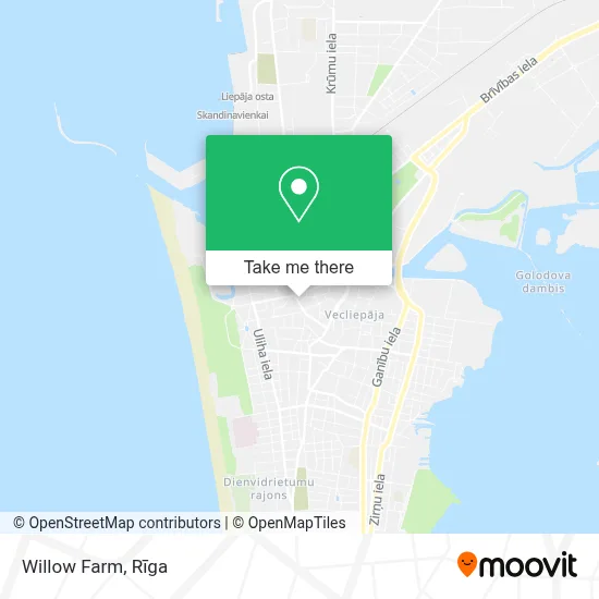 Willow Farm map