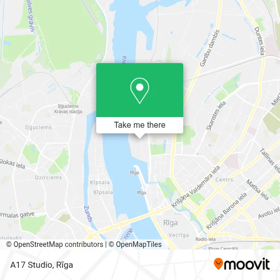 A17 Studio map