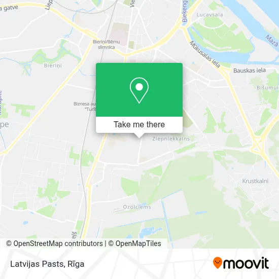 Latvijas Pasts map