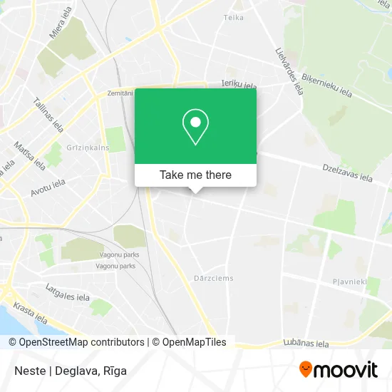 Neste | Deglava map