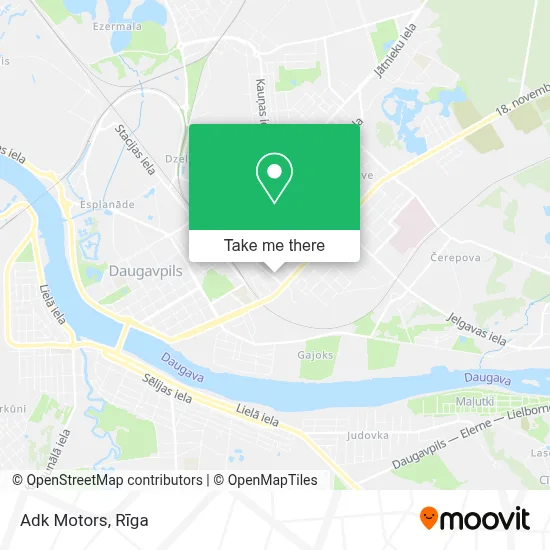 Adk Motors map
