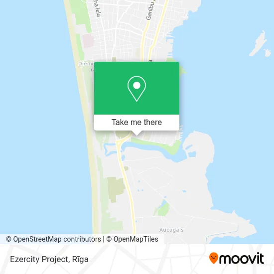 Ezercity Project map