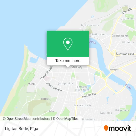 Ligitas Bode map