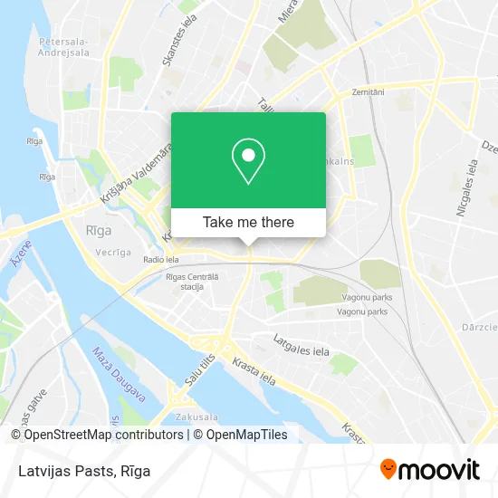 Latvijas Pasts map