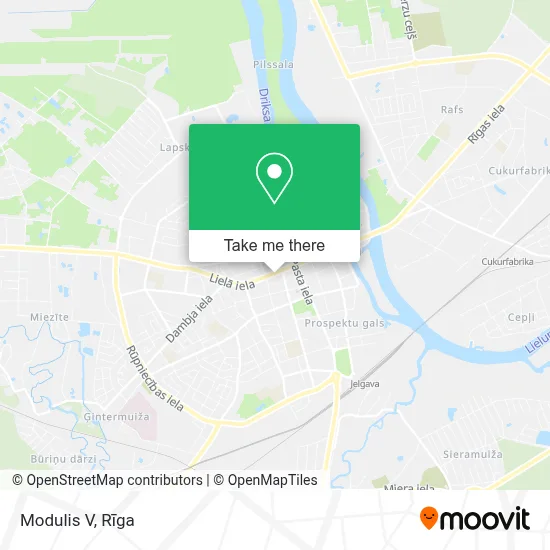 Modulis V map