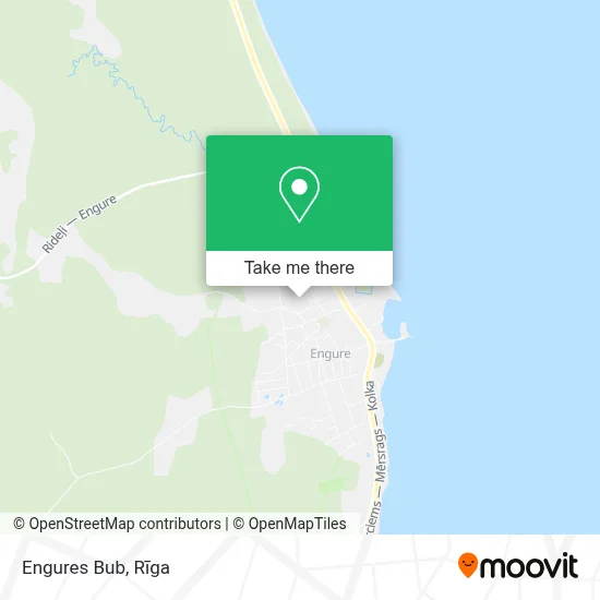 Engures Bub map