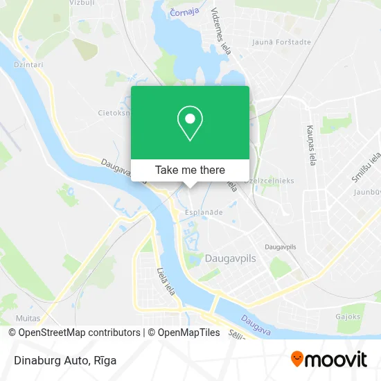 Dinaburg Auto map