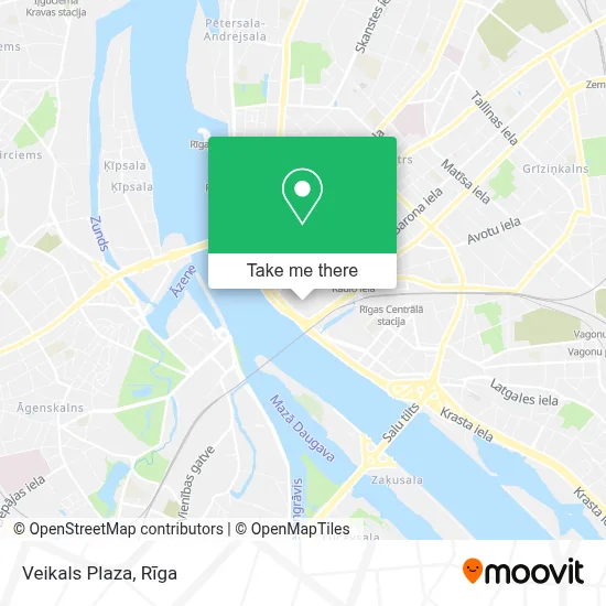 Veikals Plaza map