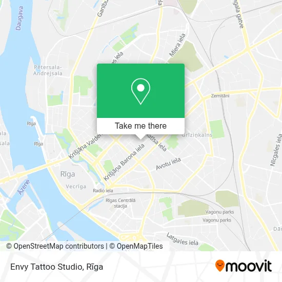 Envy Tattoo Studio map