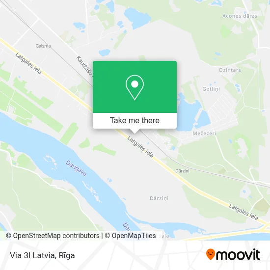 Via 3l Latvia map