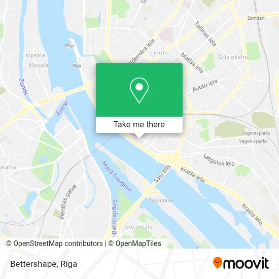 Bettershape map
