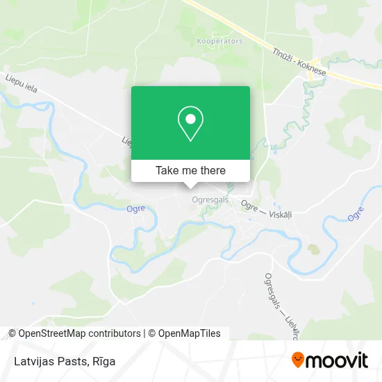 Latvijas Pasts map