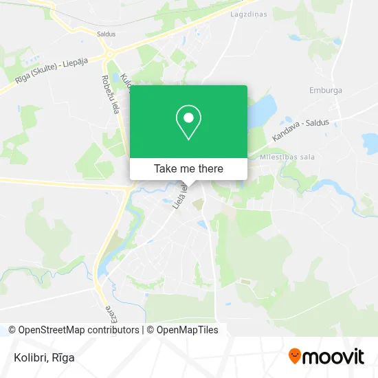 Kolibri map