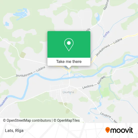 Lats map