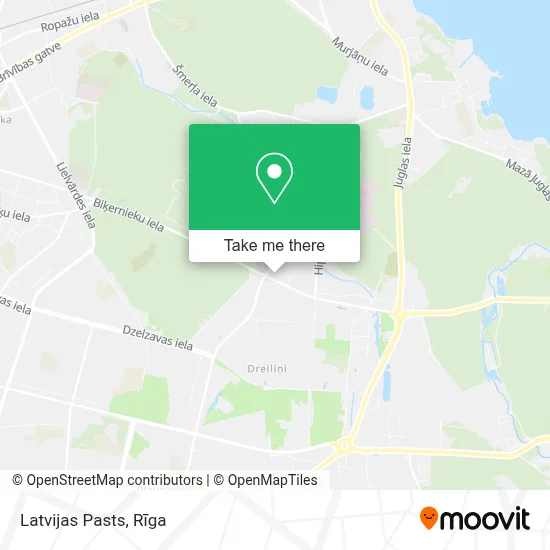 Latvijas Pasts map